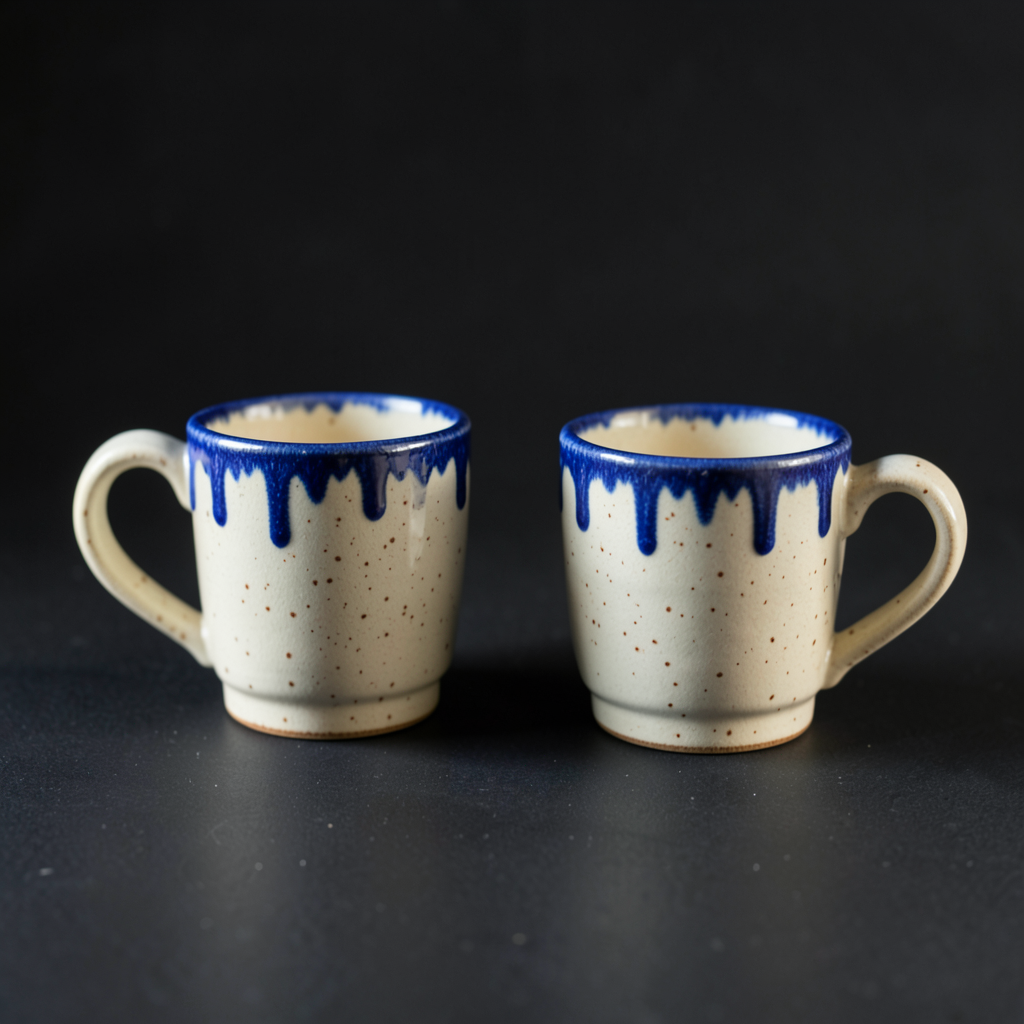 Coppia di tazzine «Mattino»